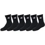 Champion Kids' 6-Pack Crew Socks