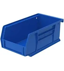 Akro-Mils Plastic Bin, Blue