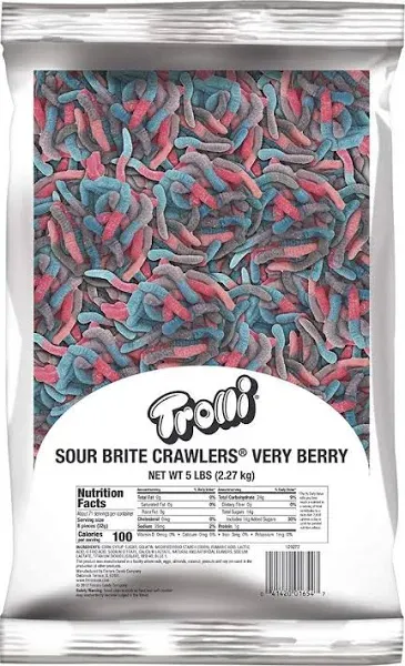 Trolli Sour Brite Crawlers Very Berry