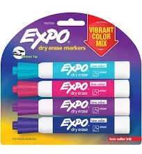 Expo Low Odor Dry Erase Markers