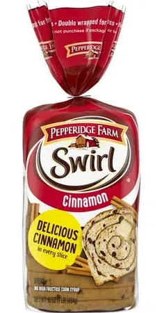 Pepperidge Farm Cinnamon Swirl Bread