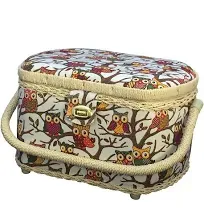 Lil' Sew & Sew Owl Pattern Sewing Basket Kit