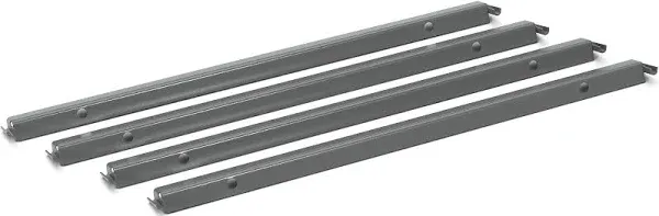 Hon Single File Rail Rack - 42&#034; Letter/legal Lateral Drawer - Steel - 4/pack