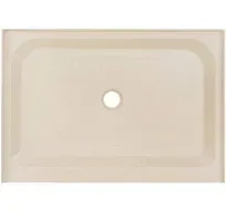 Swiss Madison SM-SB510V Voltaire 48" x 36" Single-Threshold, Shower Base Drain Location: Center, Finish: Biscuit