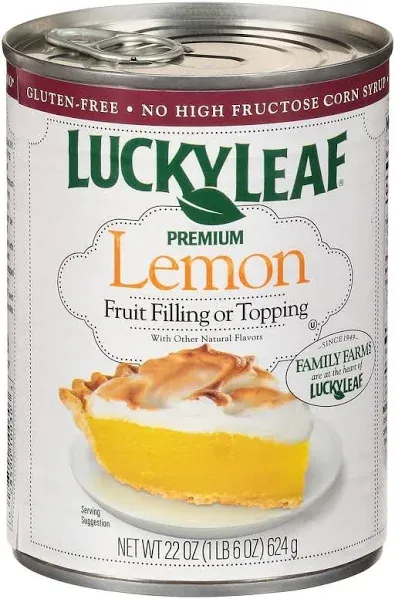 Lucky Leaf Premium Lemon Filling Topping