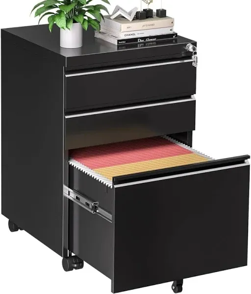 INTERGREAT 3 Drawer File Cabinet