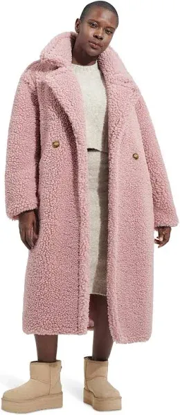 UGG GERTRUDE LONG TEDDY COAT