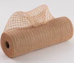 10" Poly/Jute Mesh (Natural)