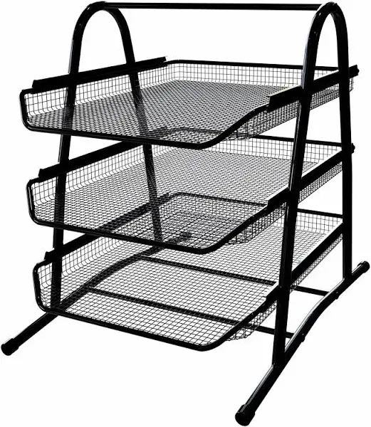 Performore 3 Tier Paper Tray Organizer