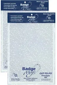 Badge Magic Adhesive Cut to Fit Freestyle Kit