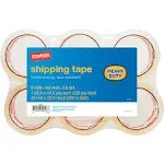 Staples 601376 Heavy Duty Shipping Packing Tape 1.88-Inch X 54.6 Yds Clear 6/Rol