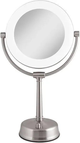 Open Box - Zadro - Customizable Sunlight LED Lighted Vanity Mirror -  Silver