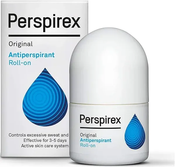 PERSIPREX Original Roll On Antiperspirant 20ml Effective 3-5 Days