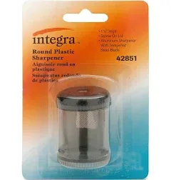 Integra Handheld 1-hole Pencil Sharpener Canister