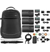 Flashpoint XPLOR 100 Pro TTL R2 Pocket Flash 3-Light Kit