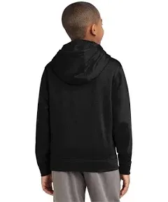 Sport-Tek Youth Sport-Wick Fleece Hooded Pullover