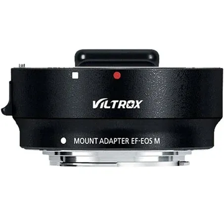 Viltrox EF-EOS M Lens Mount Auto Focus Adapter, Compatible with Canon EF/EF-S Lens to Canon Eos M (EF-M Mount) Mirrorless Camera Body Eos M100 M50