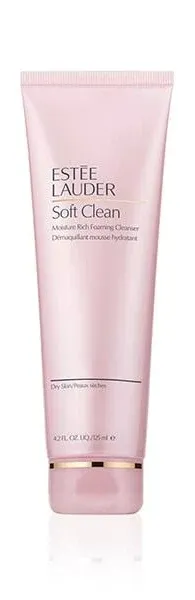 Estee Lauder NEW! Soft Clean Moisture Rich Foaming Cleanser FS 4.2 oz.- ON SALE!