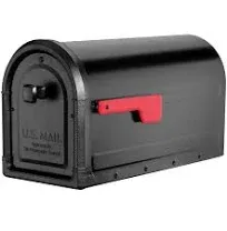 Architectural Mailboxes Roxbury Galvanized Steel Post Mount Mailbox