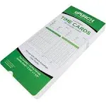 Time Clock Cards for uPunch HN3000 | Two Sides | 7.37 x 3.37 | 50/Pack