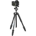 Manfrotto Element Mii Mobile Bluetooth Aluminum Traveler Tripod, Black