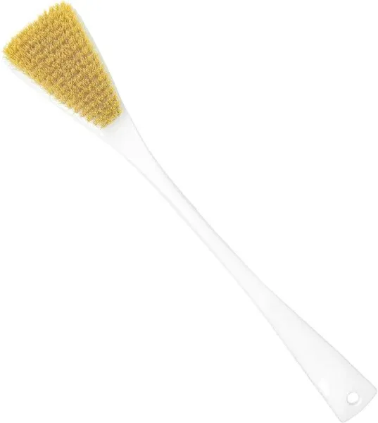  Shower &amp; Bath Brush - Body Exfoliator Scrubber - 16-inch Contoured Pack of 1