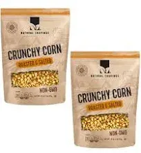 Natural Cravings Natural Craving Salted and Roasted Corn Nuts Original Toasted Corn Kernels in Resealable Bag