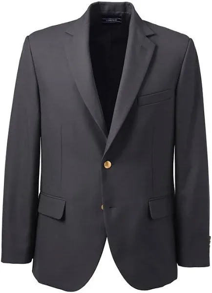 Lands' End Men's Hopsack Blazer