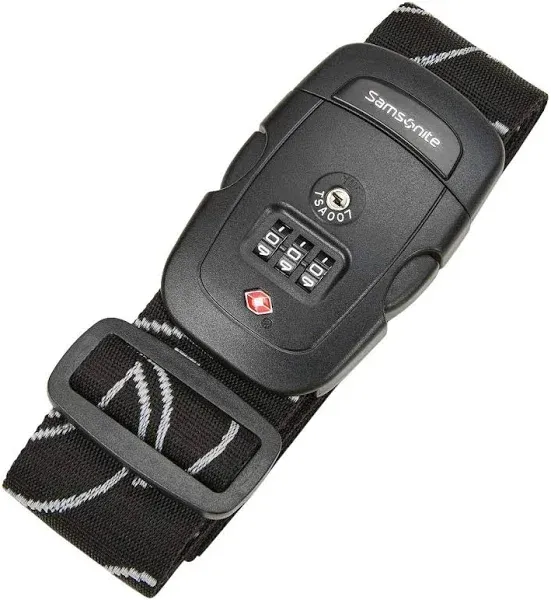 Samsonite 3 Dial Travel Sentry Combination Luggage Strap