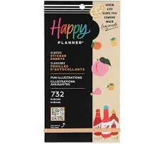 Happy Planner Sticker Value Pack-Fun Illustrations