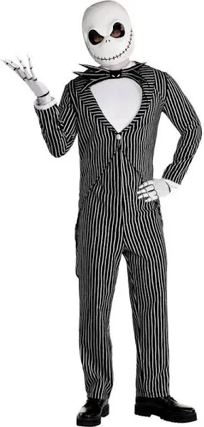 Adult Deluxe Jack Skellington Costume - The Nightmare Before Christmas