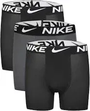 Nike Boys 3 Pack Logo Boxer Briefs