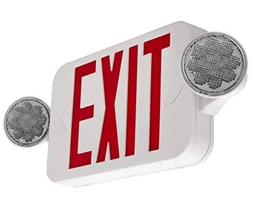 LFI Lights Compact Combo Exit Sign