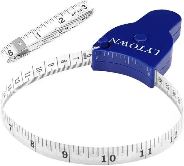 2 PCS Measuring Tape for Body Automatic Telescopic Tape Measure for Body Measurement & Weight Loss