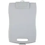 Storage Clipboard, Gray Plastic Heavy-Duty Clipboard, Keep Documents in Place