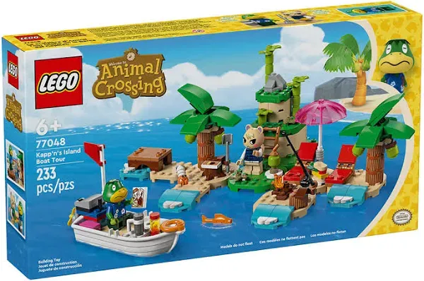 LEGO Animal Crossing Kapp n s Island Boat Tour Video Game Toy 77048