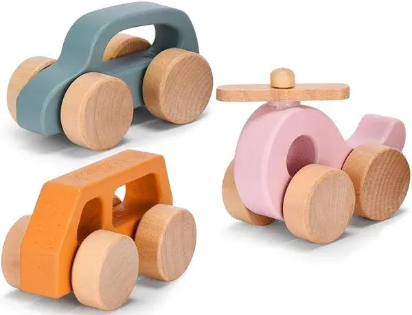 Childlike Behavior Wooden Car for Toddler