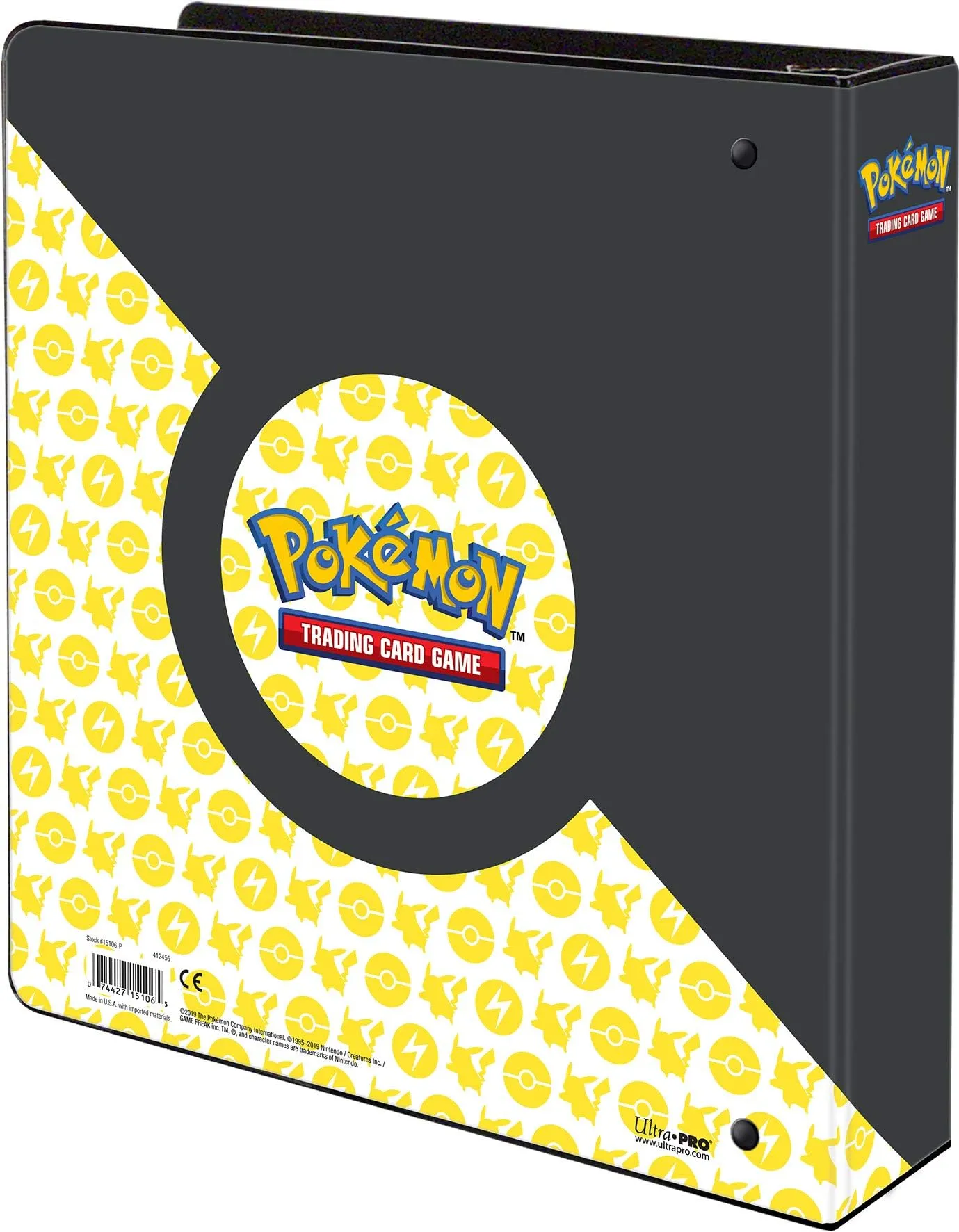 Ultra Pro Pokemon Pikachu 2" 3-Ring Binder