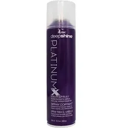 Rusk Deepshine PlatinumX Hairspray 10.2 oz