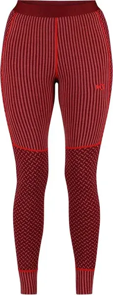 Kari Traa Smekker Bottoms Women's Base Layer Leggings, 100% Merino Wool Knit Winter Warm Pants, Lightweight