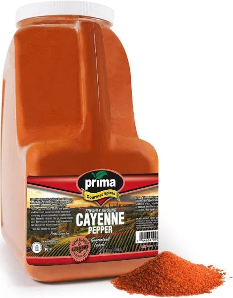 Prima Spice Hot Cayenne Pepper 60,000 Heat Unit