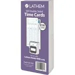 Lathem Model 400E Double Sided Time Cards