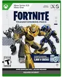 Fortnite Transformers Pack - Xbox Series X / One (Factory Sealed) 