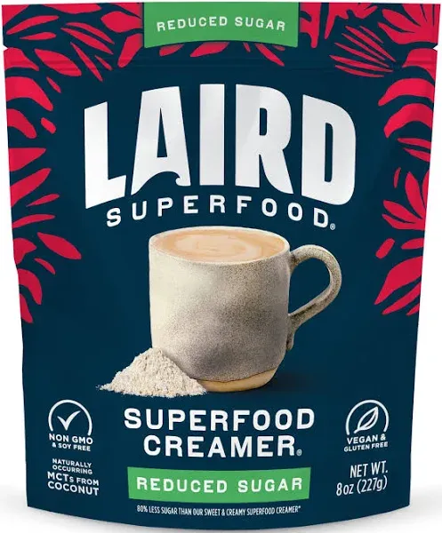 Laird Superfood Unsweetened Coconut Coffee Creamer