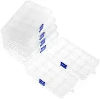 Clear Jewelry Box 6-Pack