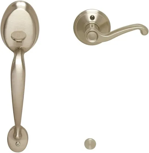 Schlage FE285 Plymouth Lower Half Handleset w/ Flair Lever FE285PLY