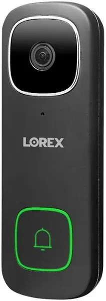 Lorex 2K QHD Wired Smart Video Doorbell B451AJD-E