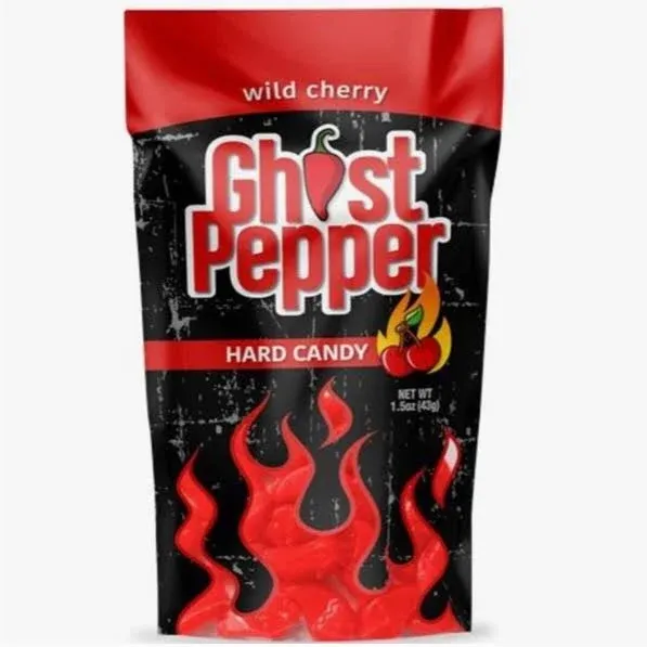 Flamethrower Cherry Ghost Pepper Candy