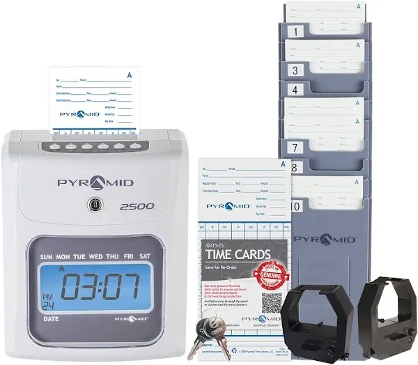 Pyramid Time Systems 2500K1 Bundle