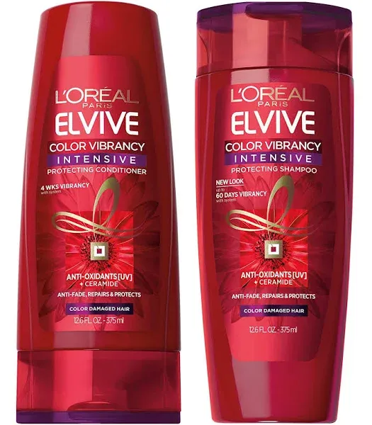 L'Oreal Color Vibrancy Intensive Shampoo and Conditioner Set